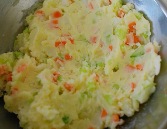 감자사라다 초간단 으깬 감자 샐러드 만들기