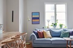 캐주얼한 감성을 담은 코지한 거실꾸미기 거실인테리어 거실리모델링! 27평 아파트인테리어 20평대 아파트리모델링