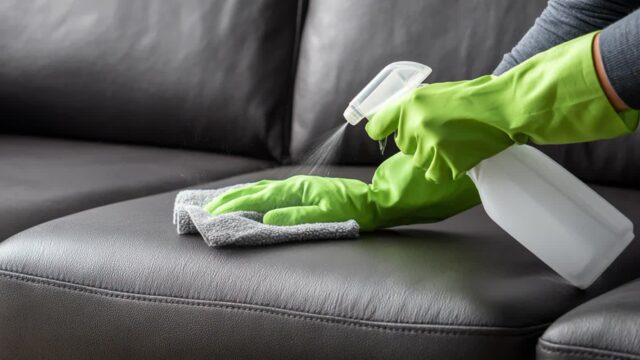 “전혀 어렵지 않습니다…” 가죽 소파 청소 방법, A부터 Z까지