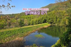 전라도 여행지 추천 완주 가볼만한곳 성지혜윰길 걷기