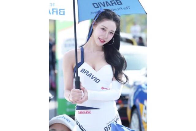 [NF포토] 브라비오팀의 얼굴, 유예주 “현대 N 페스티벌 그리드 워크 현장 빛내다”