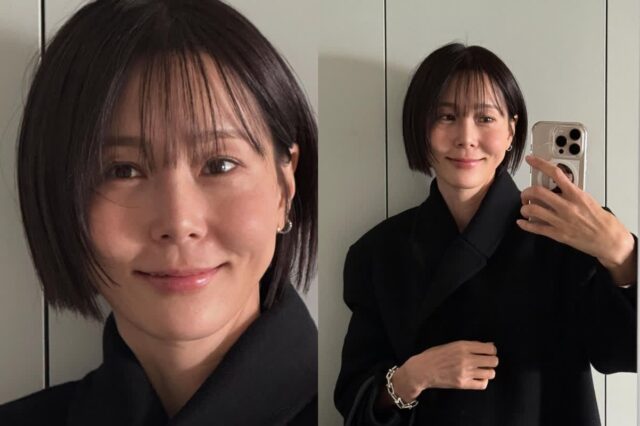 새신부 김나영, 44살에 앞머리 자른 진짜 이유…너무 어려 보여