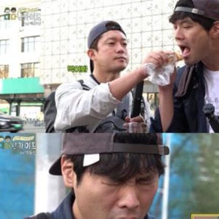 친구의 먹뱉을 손으로  받아줄 수 있다 VS 없다