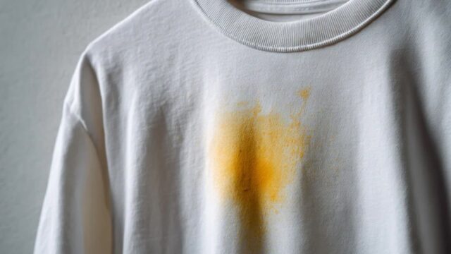 흰색 옷 얼룩, 30분만에 새하얗게 지워버리는 꿀팁 공개합니다