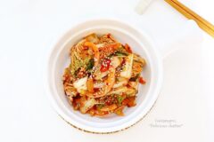 봄동오이겉절이 레시피 제철 봄동요리 봄동 겉절이