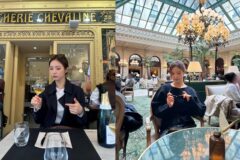 에펠탑보다 빛난다…신세경, 휴민트 촬영 전 파리 힐링