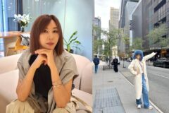 10년 만의 숏컷…56살 김완선, 뉴욕 한복판 밝힌 뱀파이어 미모