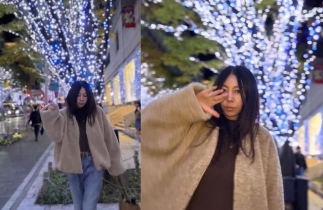 컴퓨터 미인의 연말 감성…황신혜, 62세의 시간을 거스른 핏