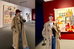 김혜수, ‘독보적 아우라’와 함께한 전시회 방문기