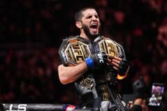 UFC 두 체급 석권 이룬 마카체프, 웰터급 챔피언 등극… 셰브첸코도 타이틀 수성