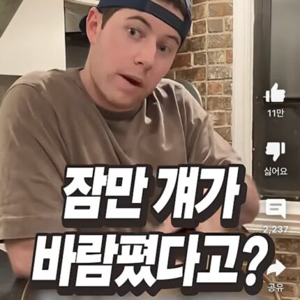 해외밈이 되었다는 한국인 행동