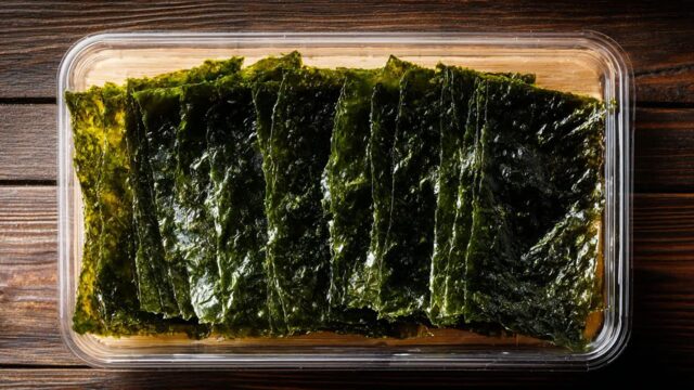 김 영양 성분, 김 한 장 칼로리를 알려드립니다