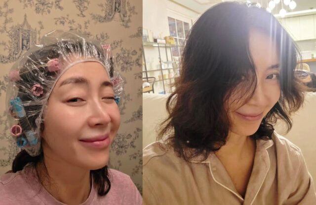 설경구도 놀랄 52세 아내…송윤아, 파마 말고 윙크