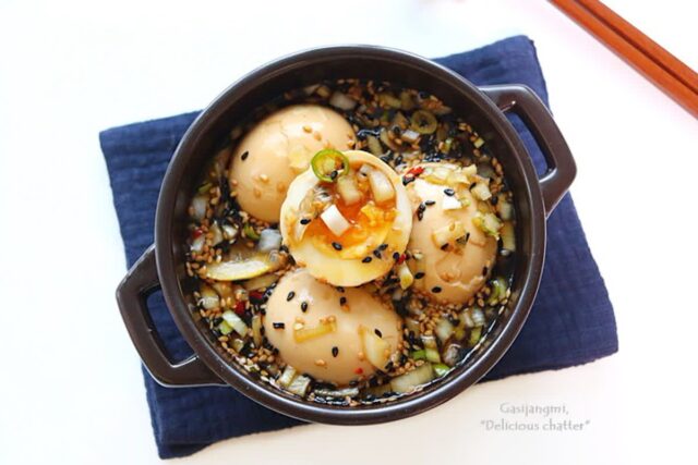 반숙계란장 레시피 쉬운 집반찬 삶은 계란요리 계란반찬