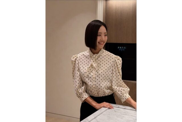 4년간 동료 아나운서와 비밀연애 끝에 결혼한 아나운서의 단발컷