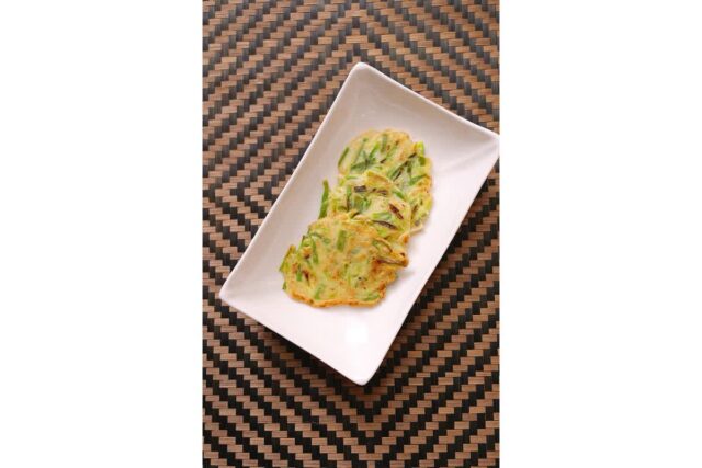 간단한 쪽파전 레시피, 파전 만들기