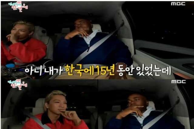 평양냉면을 처음 먹어보게 된 조나단