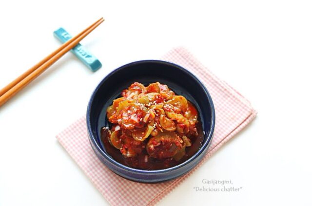 오이지무침 레시피 쉬운 무침요리 집반찬