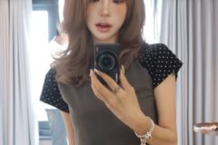 96kg에서 55kg로, 감량 후 새 사람이 된 인플루언서의 S컬 웨이브펌