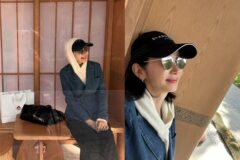 60대에도 여전한 우아함…전인화, 후드티 입고세련미 완성