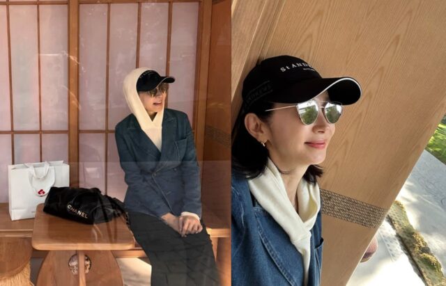 60대에도 여전한 우아함…전인화, 후드티 입고세련미 완성