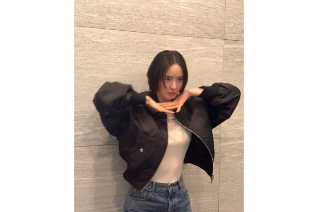 20대라 해도 믿을, 176cm·50kg인 40대 슈퍼모델의 단발 보브 헤어컷