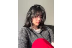마트에서 두유를 팔던 시절, 사진작가 눈에 띄어 스카웃된 여배우의 시스루 뱅