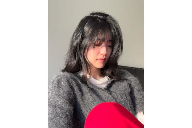 마트에서 두유를 팔던 시절, 사진작가 눈에 띄어 스카웃된 여배우의 시스루 뱅