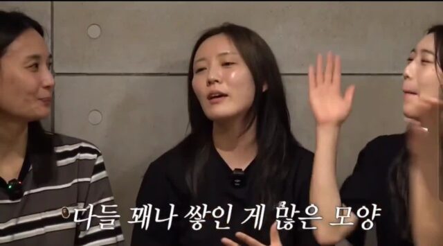 참다참다 김연경 한테 한마디 하는 이나연 선수