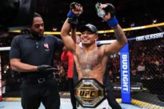 조슈아 반, UFC 첫 아시아계 남성 챔피언 등극… 1라운드 TKO로 새 역사 써