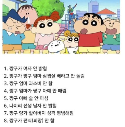 요즘 짱구는 못말려 근황