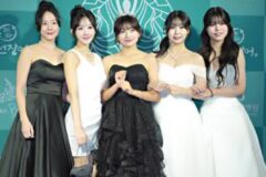 [NF포토] ‘제3회 대한스포츠문화예술대상’ 트윙클 치어리더팀, 우아한 드레스 차림으로 화려한 무대 장식