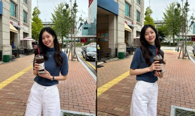 가을 햇살 아래, 진세연의 시간은 천천히 흐른다…한 폭의 그림 같은 일상