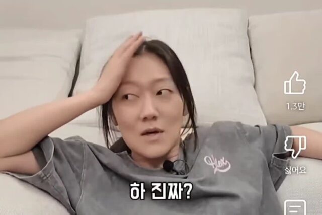 사람들이 혼잣말을 진짜 하는지 몰랐던 혜리
