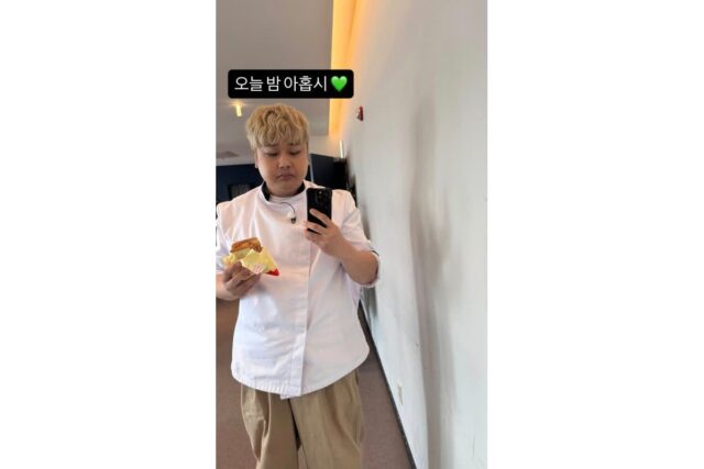 방금 올라온 윤남노 셰프 인스타스토리ㅋㅋㅋㅋ (ft. 손종원 셰프)
