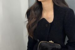 그저 예능 멘트인 줄 알았는데, 7년째 진짜 열애 중인 여배우의 롱 웨이브 스타일