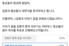 흑백요리사 임성근 팬미팅 투표중
