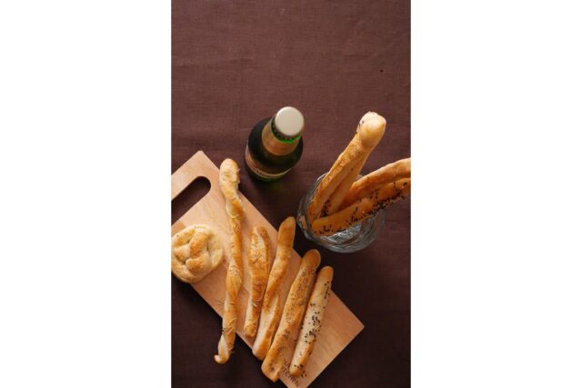 맥주안주 빵발효 짧은 그리시니 만들기