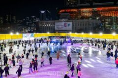 강추위에도 핫하네!… ‘서울광장 스케이트장’ 이용객 10만 명 돌파