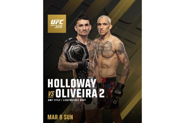 UFC 326, 라스베이거스에서 BMF 타이틀전 개최…할로웨이 vs 올리베이라 2차전 성사