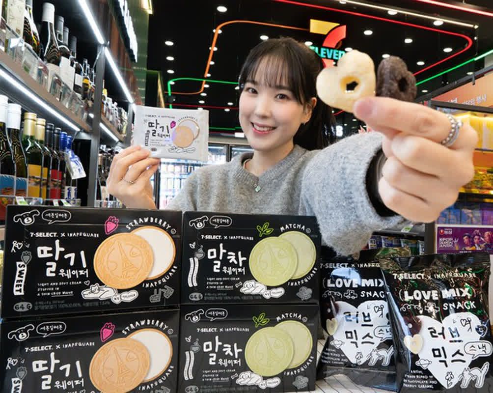 세븐일레븐, ‘이나피스퀘어’와 손잡고 아트 스낵 출시…MZ세대 겨냥한 감각적 콜라보 뉴스플릭스