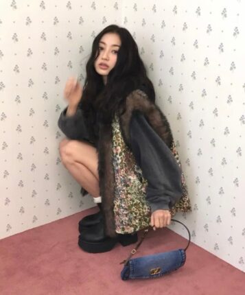 하다 하다 지효 김장조끼가 600만원?