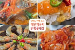 태안게국지 냠냠 안흥꽃게장 먹고 안면도 여행 코스