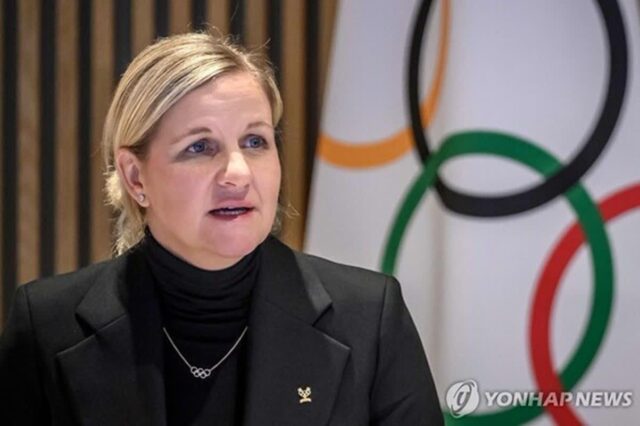 코번트리 IOC 위원장 “미국발 국제 정세, 올림픽 사안 아냐”