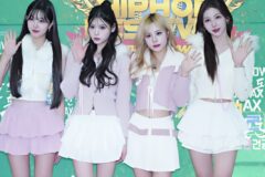 [NF포토] 에스투잇(S2IT), ‘제 13회 한류힙합문화대상시상’ 포토월서 몽환적 러블리룩 완성