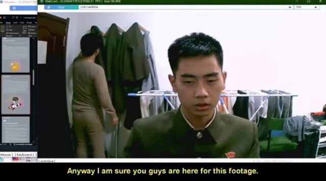 웹캠 털린 북한 해커 부대의 일상