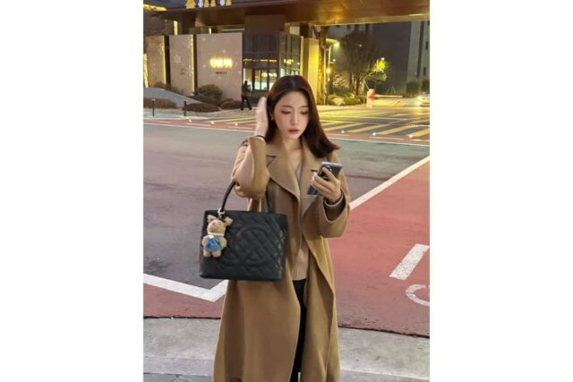 “환승연애 끝판왕 미모” 성해은, 밤거리 환하게 밝히는 럭셔리 코트룩