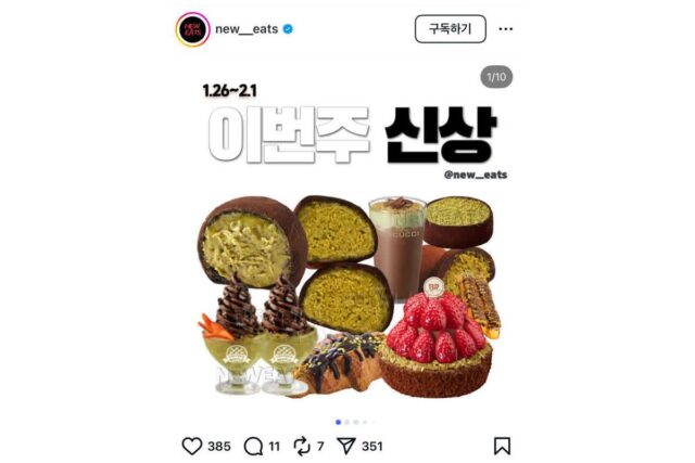 두쫀으로 가득한 이번주 신상