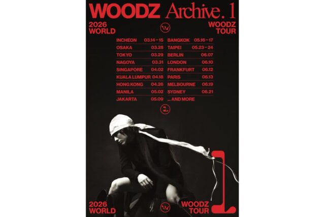 우즈(WOODZ), 월드투어 ‘Archive. 1’ 개최… 3월 14일 인천 시작