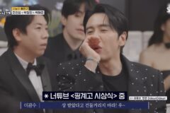 진짜 황정민한테 제대로 식겁했었다는 핑계고 시상식 이광수…jpg